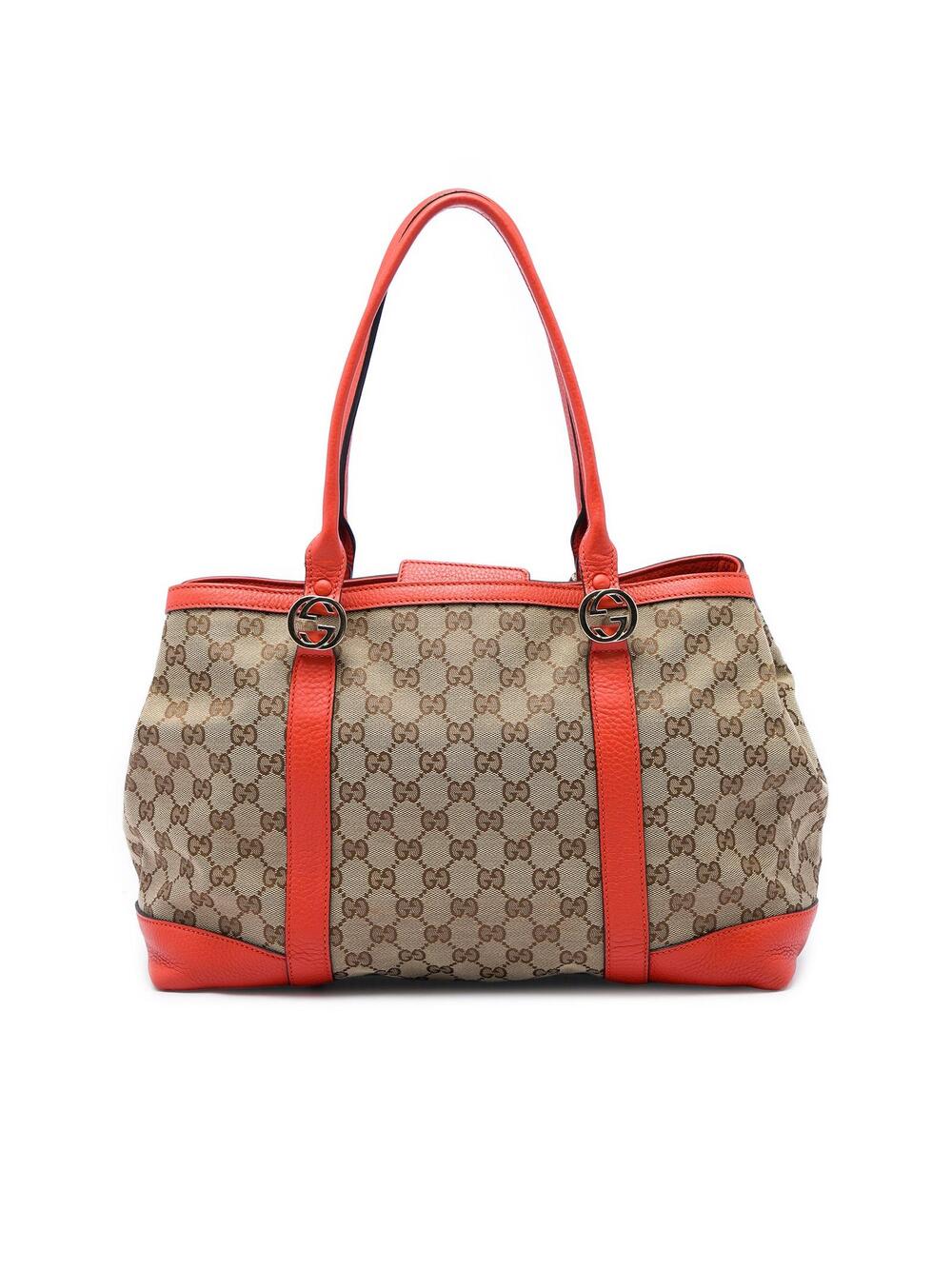 Gucci Gg Canvas Miss Tote Pre-Loved #344694G55B